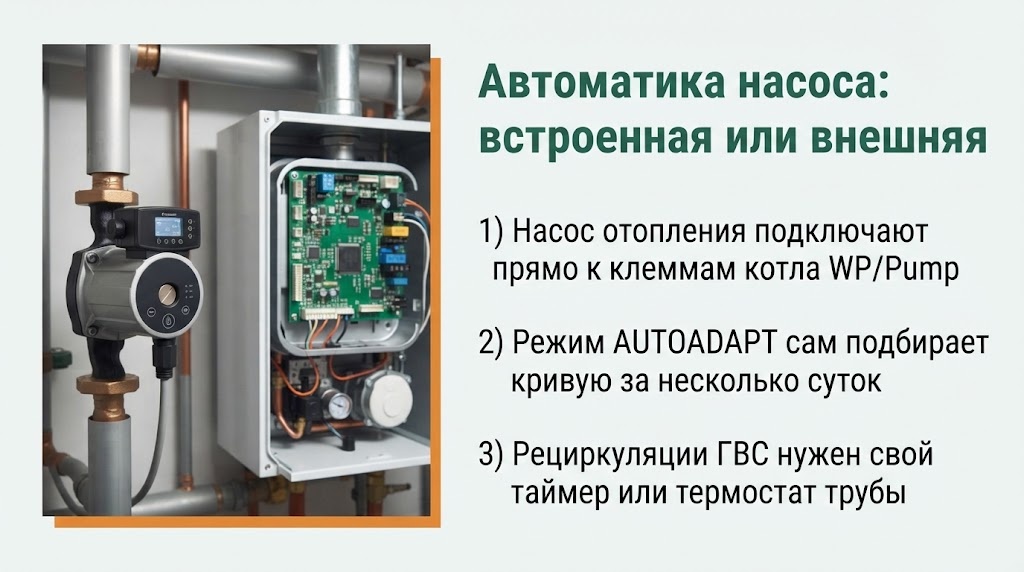Автоматика насоса: встроенная или внешняя